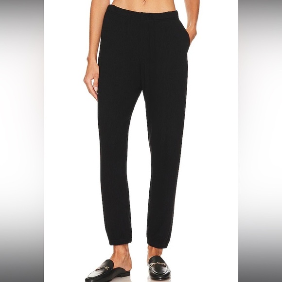 Michael Lauren Faysmith Sweatpant in Black Small - Picture 1 of 11
